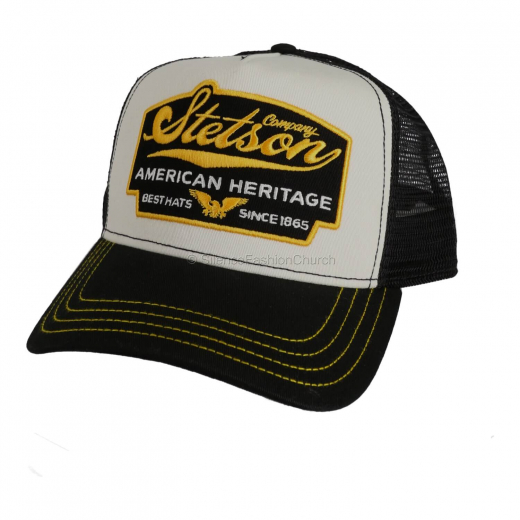 Stetson Trucker Cap American Heritage black  1 2