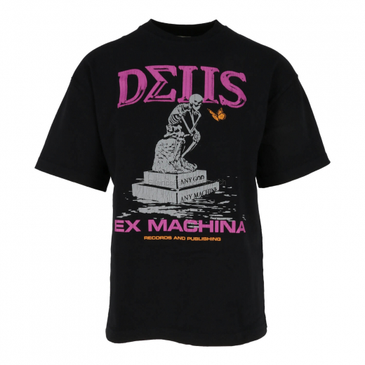 DEUS Ex Machina T Shirt Brain Power T phantom black #