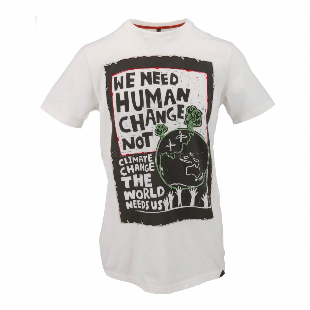 KOON T-Shirt Human Change white